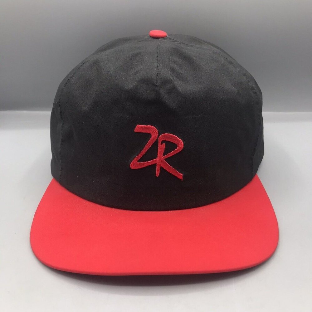 VTG Gore-Tex Zero Restriction Black & Red Golf Snapback Hat Baseball Cap Outdoor